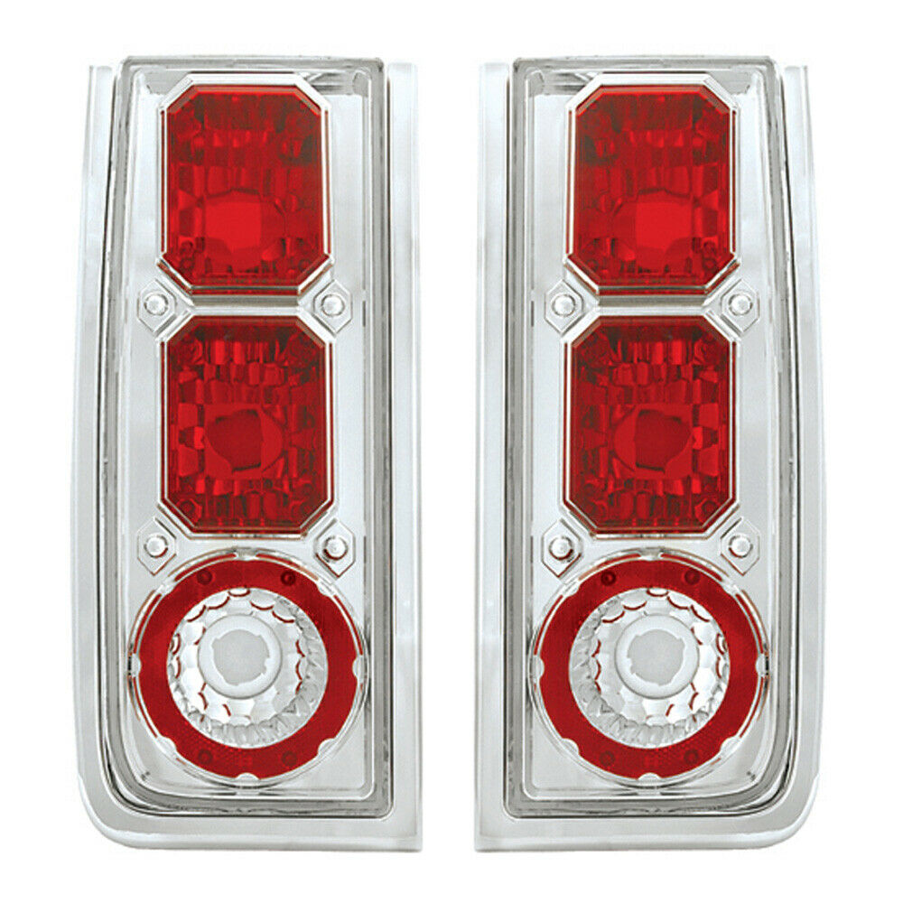 Smoked Tail Light Set For 2003-2008 Hummer H2 844176006271