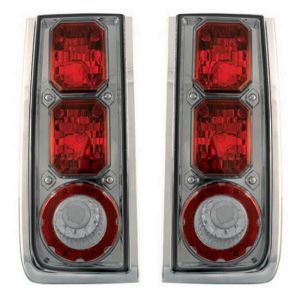 Smoked Tail Light Set For 2003-2008 Hummer H2 844176006271